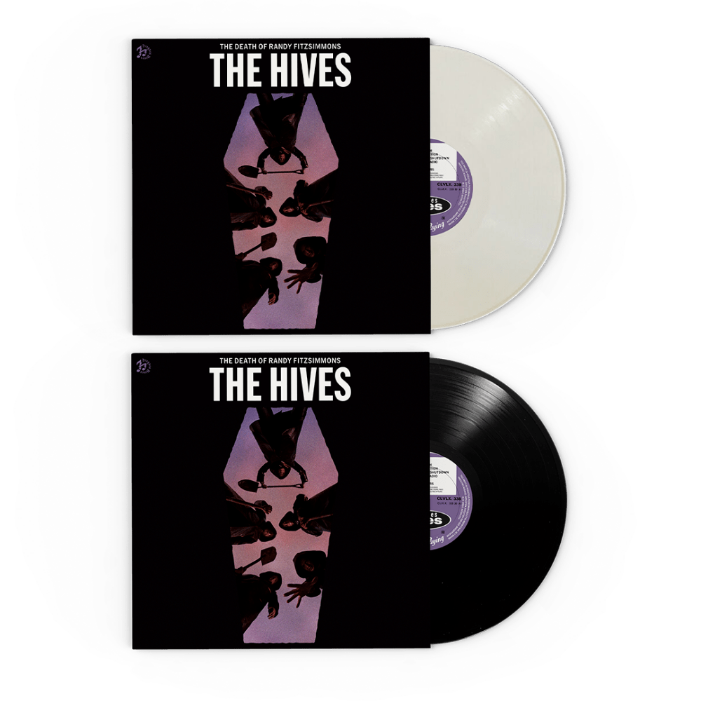 The Hives - The Death Of Randy Fitzsimmons Off-White & Black Vinyl