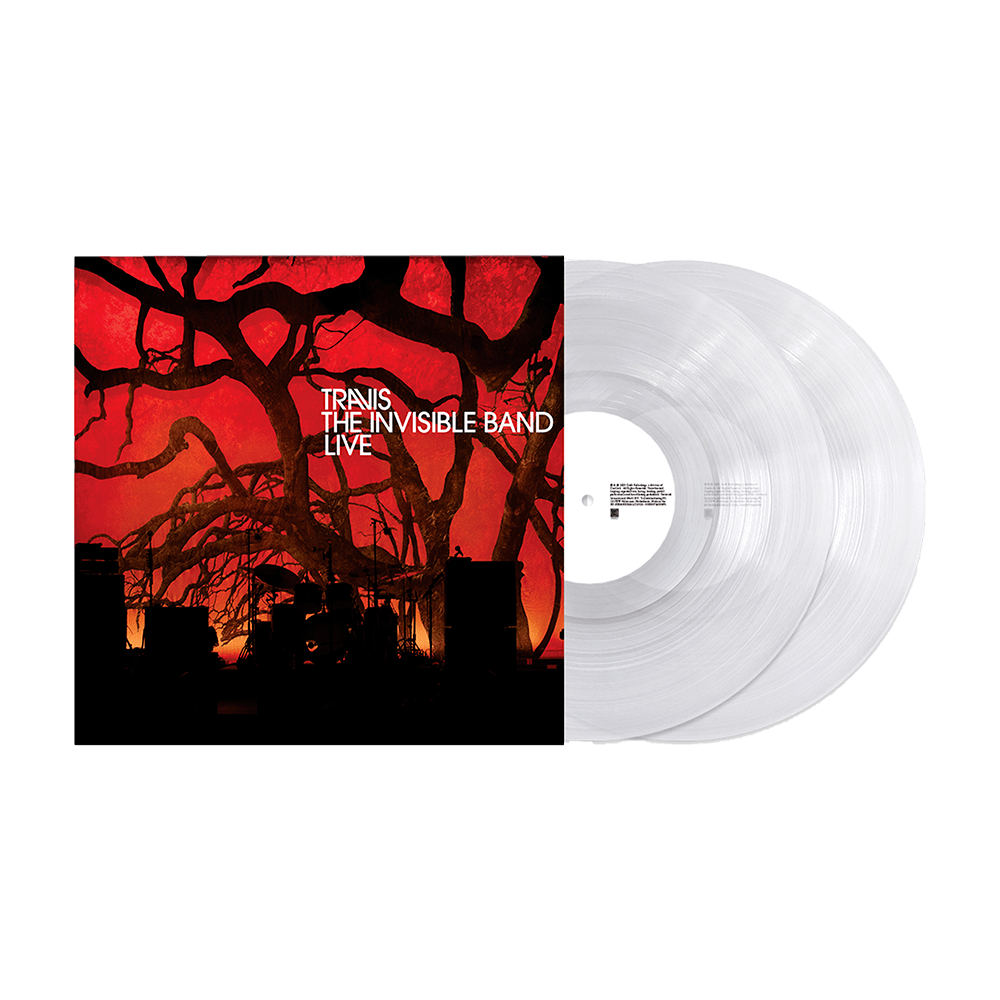 Travis - The Invisible Band Live Clear Vinyl