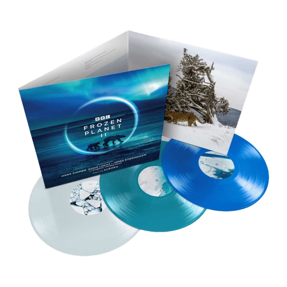 Hans Zimmer - Frozen Planet II Blue-Turquoise-Ice Coloured Triple Heavyweight Vinyl