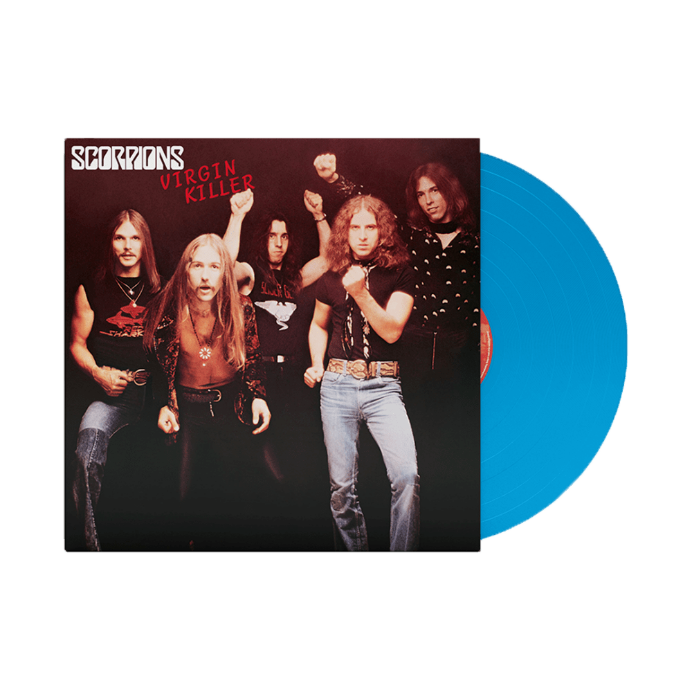 Scorpions - Virgin Killer Sky Blue Colour Heavyweight Vinyl