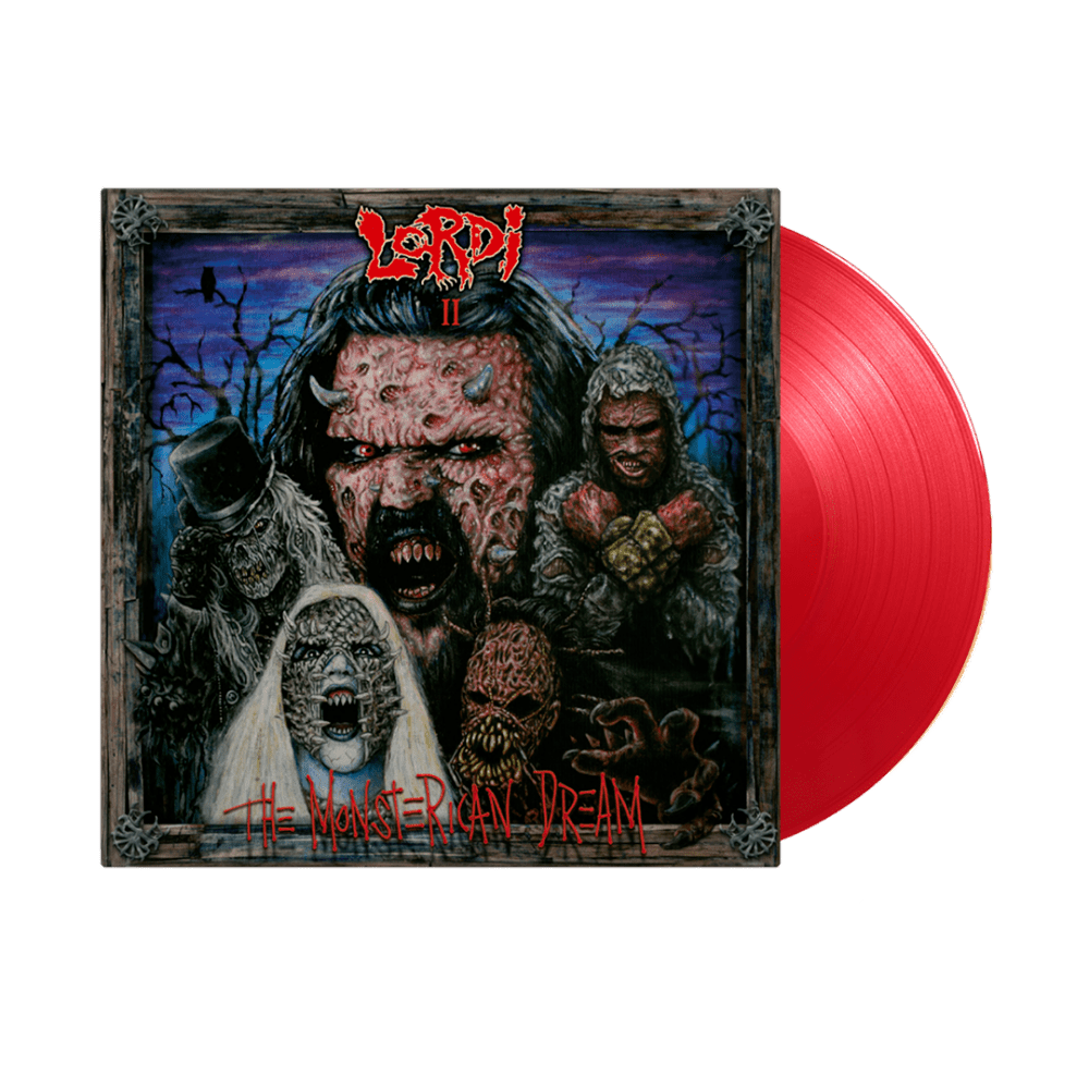 Lordi Vinyl - The Monsterican Dream Red Heavyweight Vinyl