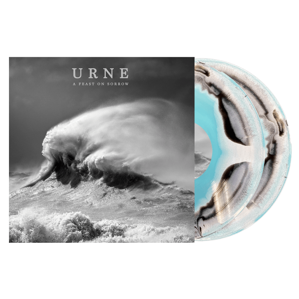 Urne - A Feast On Sorrow Sea Swirl Double-Vinyl