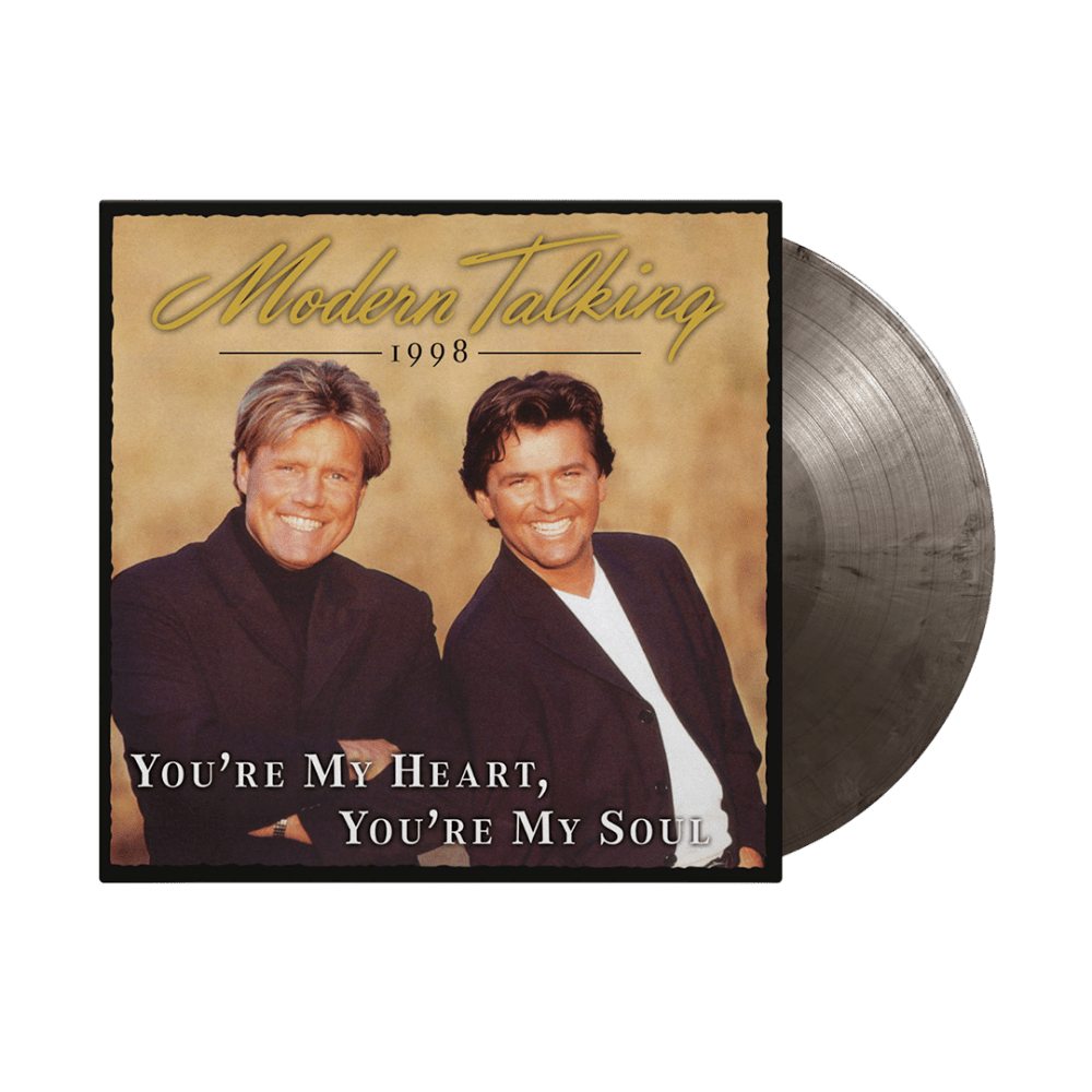 Modern Talking - Youre My Heart-Youre My Soul 98 Silver & Black Marbled Heavyweight Vinyl