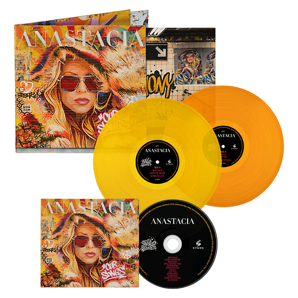 Anastacia - Our Songs CD + Orange and Yellow Double Vinyl