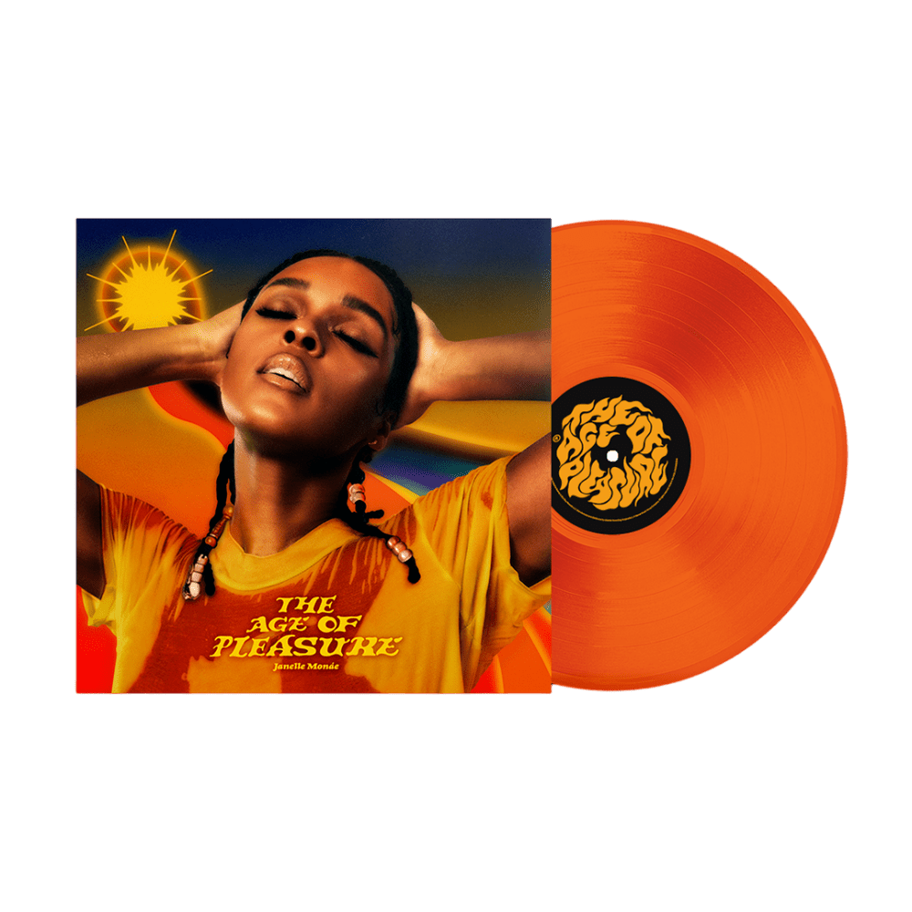 Janelle Monáe Vinyl - The Age Of Pleasure Orange Vinyl