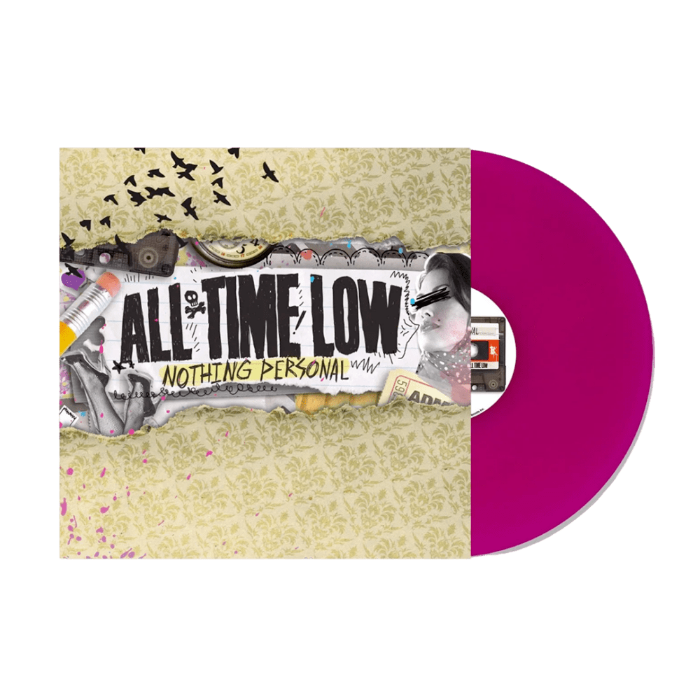 All Time Low - Nothing Personal Neon Purple Vinyl