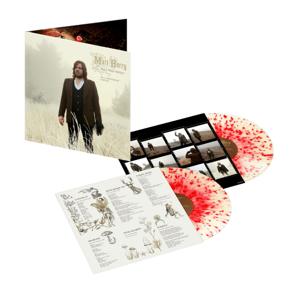 Matt Berry - Kill The Wolf: 10th Anniversary Edition Blood-Splatter Coloured Double-Vinyl