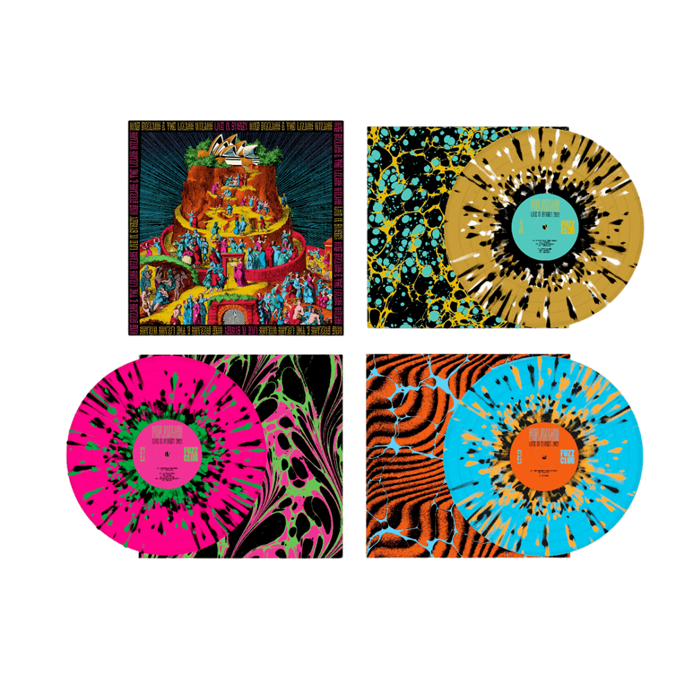 King Gizzard & The Lizard Wizard - Live In Sydney Coloured Fuzz Club Official Bootleg Triple Heavyweight Vinyl