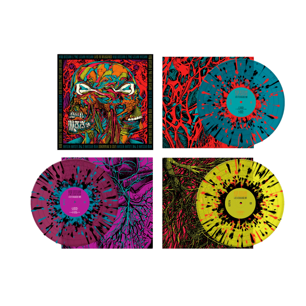 King Gizzard & The Lizard Wizard - Live In Milwaukee  Coloured Fuzz Club Official Bootleg Triple Heavyweight Vinyl