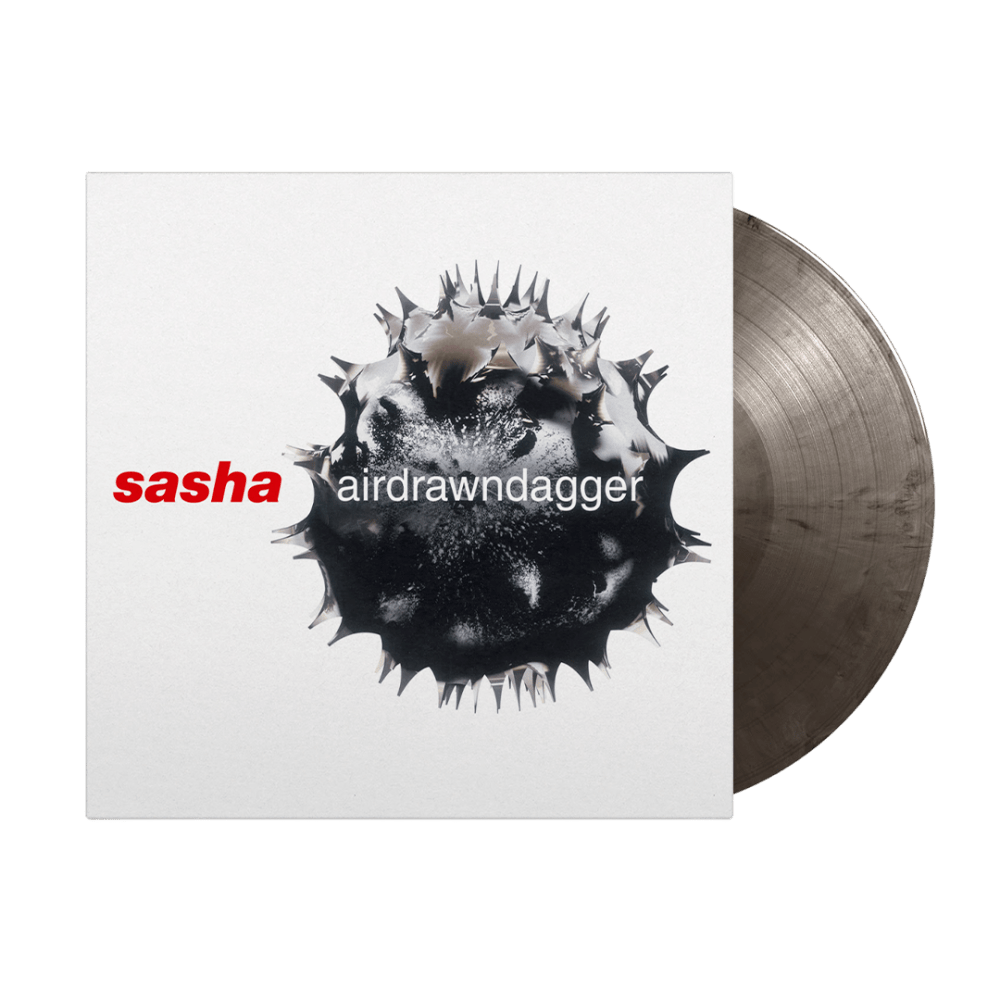 Sasha - Airdrawndagger Silver & Black Marbled Triple Heavyweight Vinyl