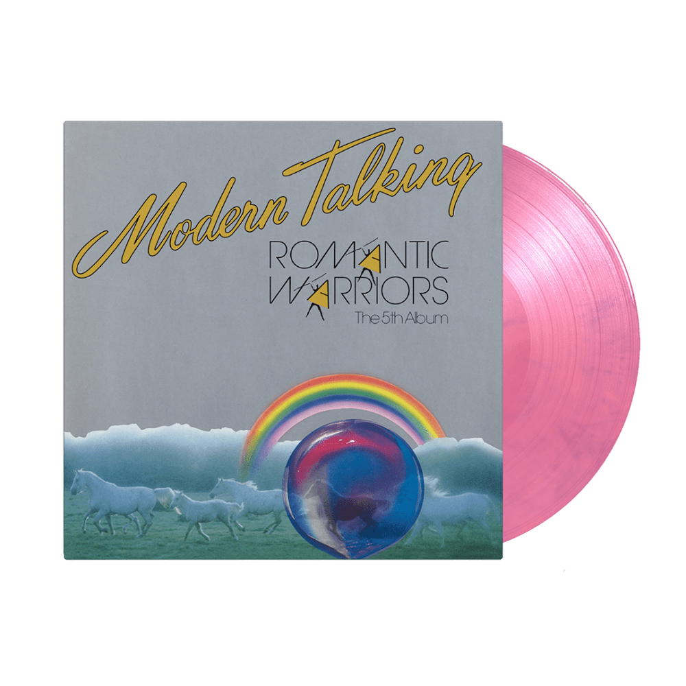 Modern Talking - Romantic Warriors Pink & Purple Marbled Heavyweight Vinyl