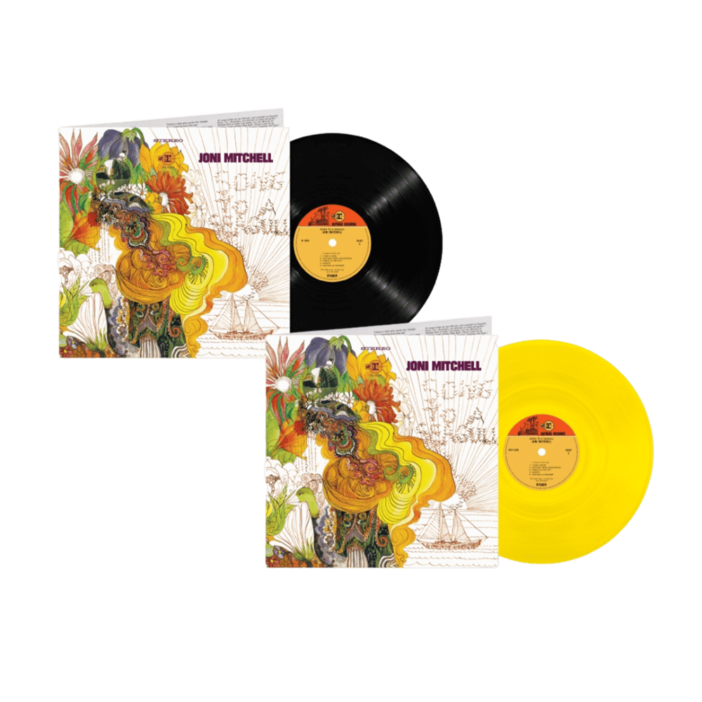 Joni Mitchell - Song To A Seagull Yellow-Black Vinyl