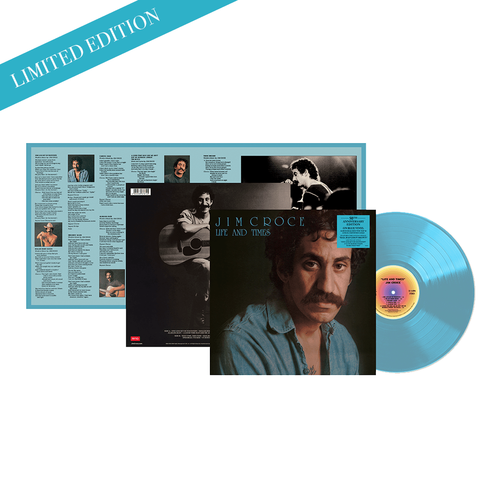 Jim Croce - Life And Times 50th Anniversary Blue Vinyl Vinyl