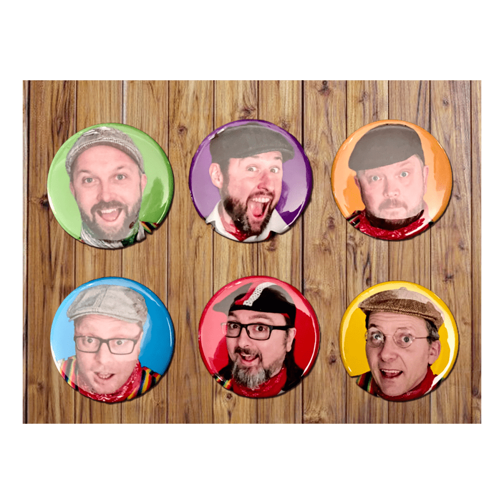 The Lancashire Hotpots set - 2023 badge set