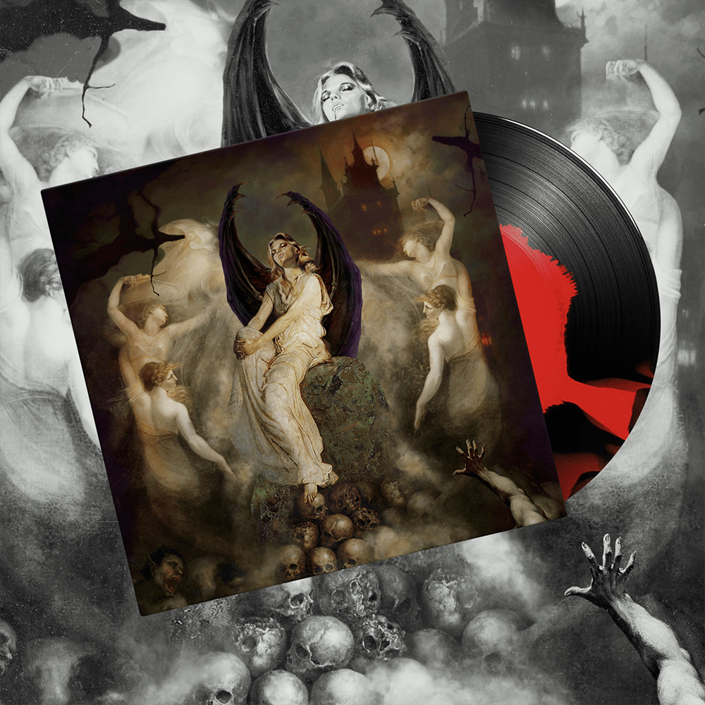 Creeper - Sanguivore Black with Red Ink Spot Vinyl