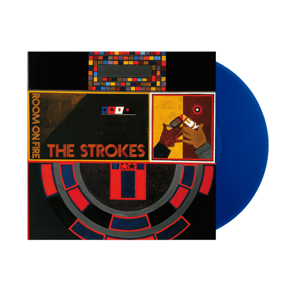 The Strokes Vinyl - Room on Fire Blue Vinyl