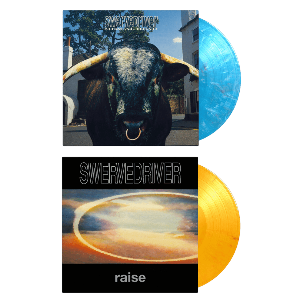 Swervedriver Vinyl - Mezcal Head Blue Marbled + Raise Flaming Coloured Vinyl