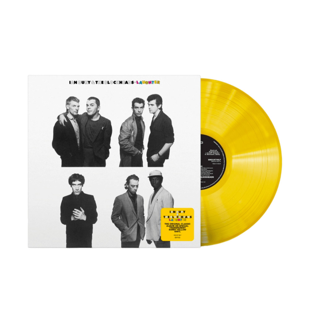 Ian Dury & The Blockheads - Laughter Transparent Sun Yellow  Vinyl