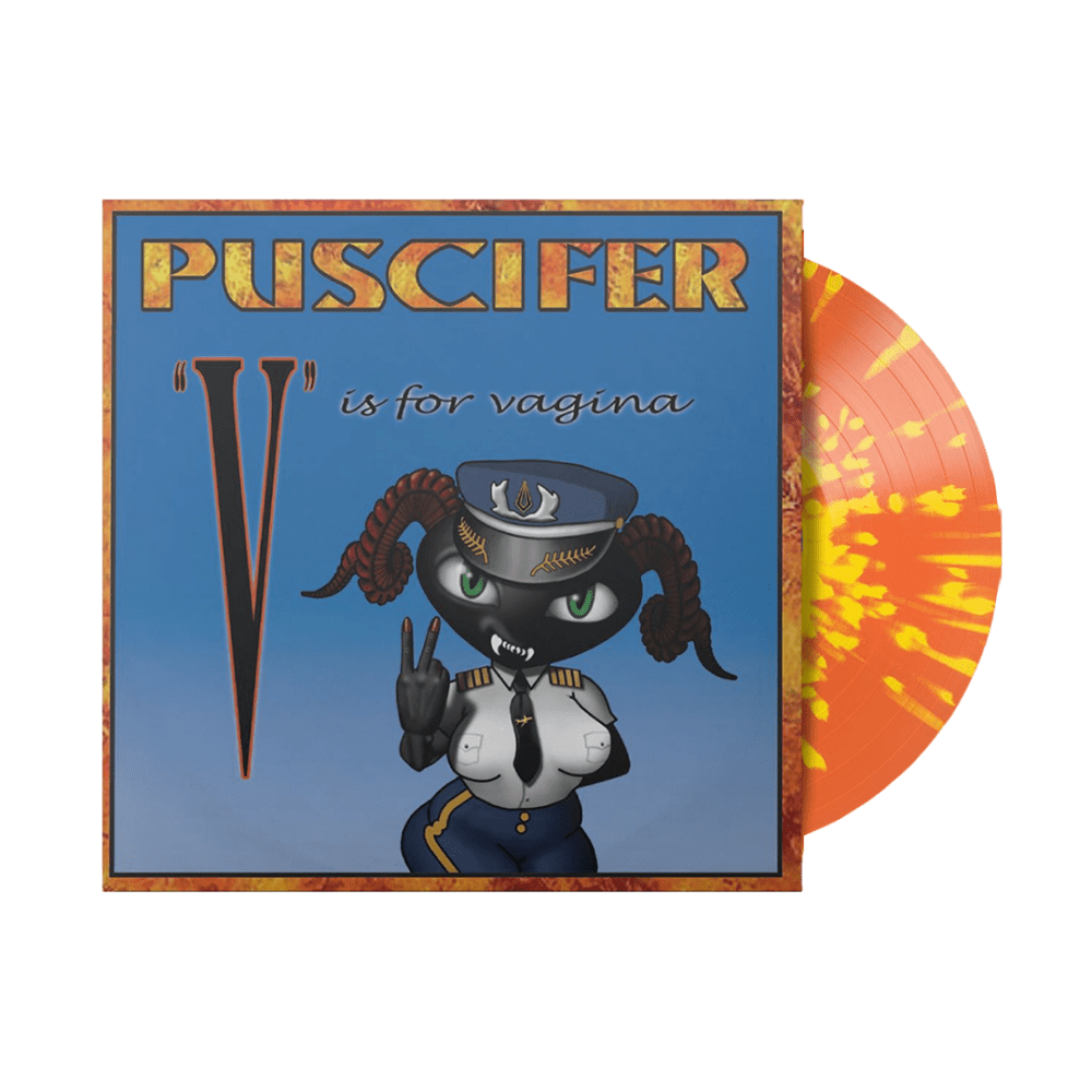 Puscifer - V Is For Vagina Orange Crush & Canary Yellow Double-Vinyl