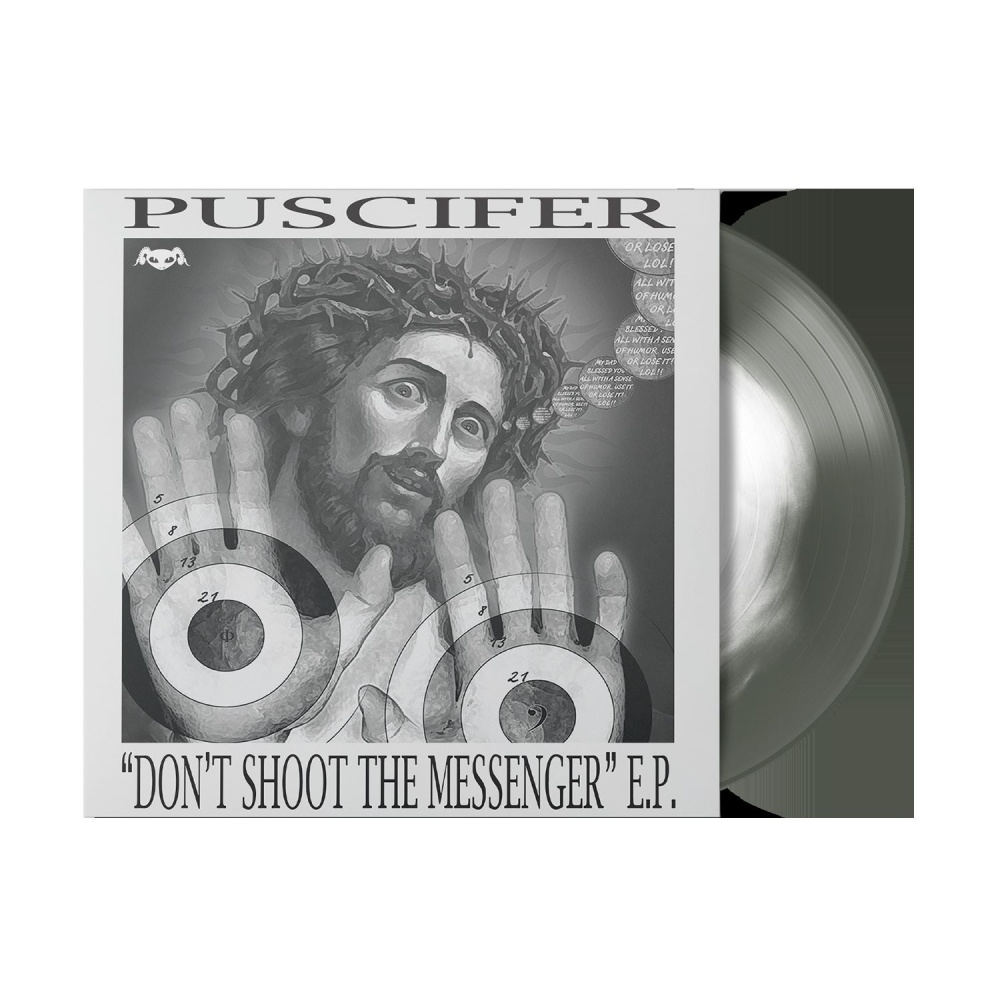 Puscifer - Dont Shoot The Messenger EP Black Ice w White Vinyl