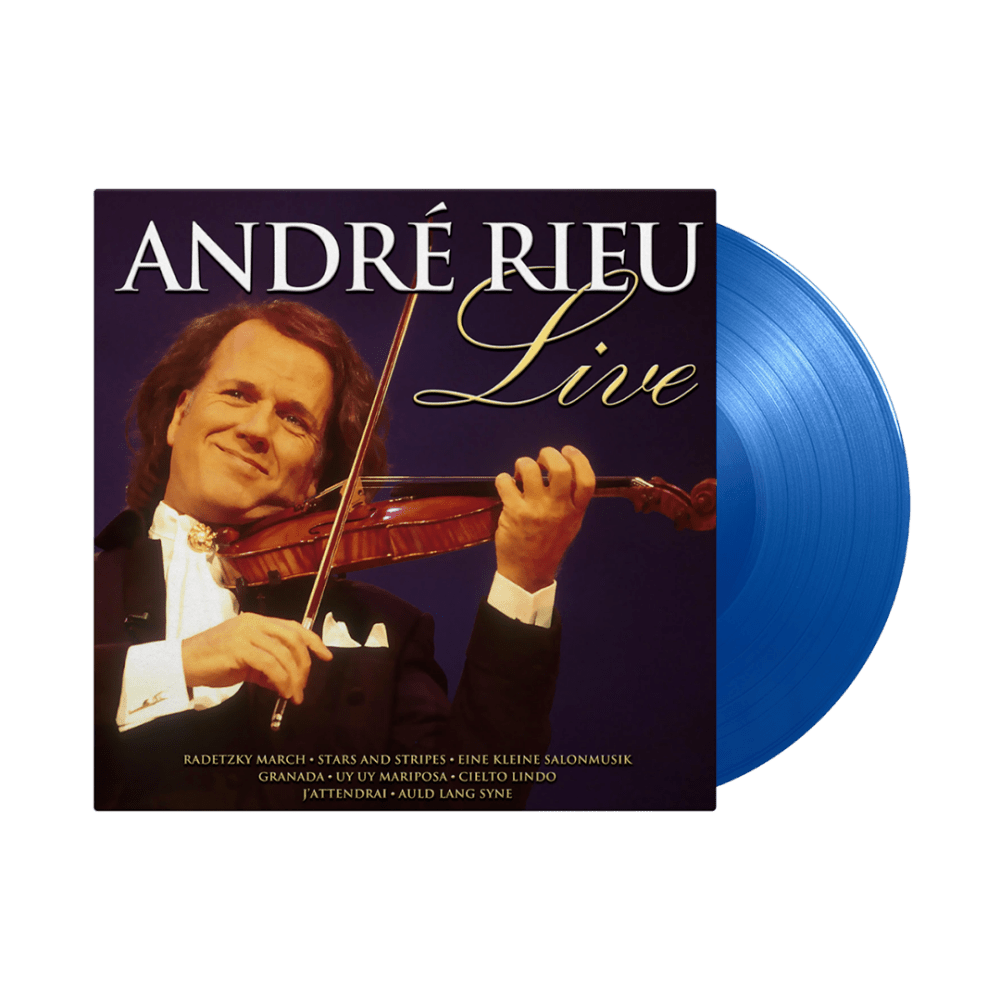 André Rieu Vinyl - Live Translucent Blue Heavyweight Vinyl