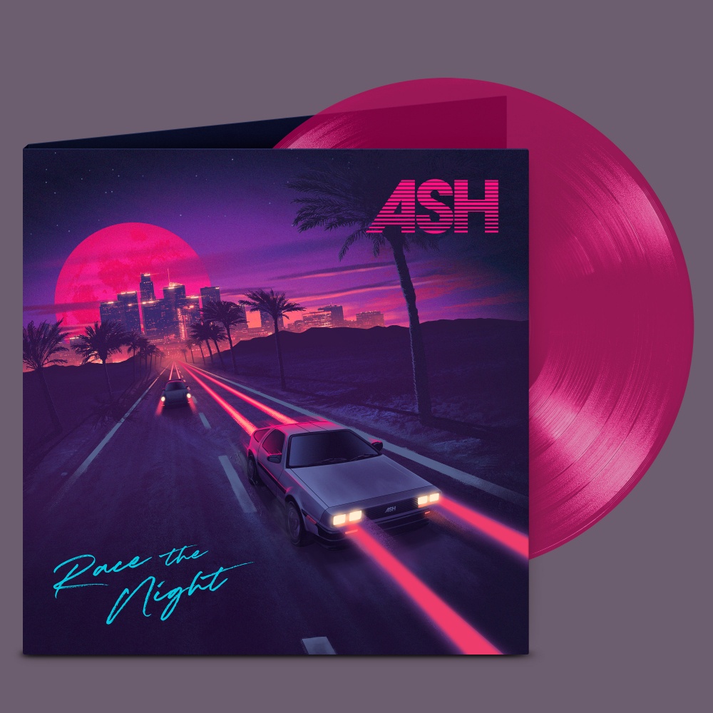 Ash Vinyl - Race The Night Transparent Violet Coloured Vinyl