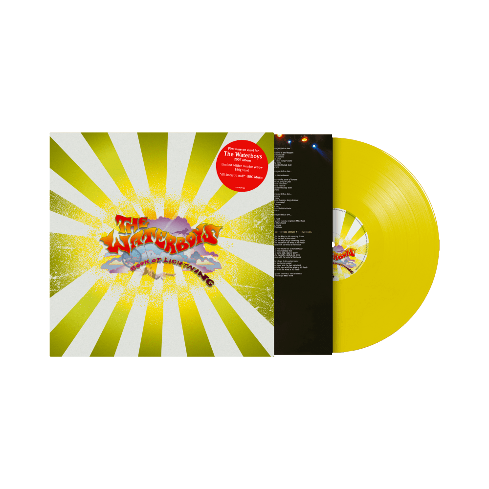 Waterboys - Book Of Lightning Yellow Vinyl LP