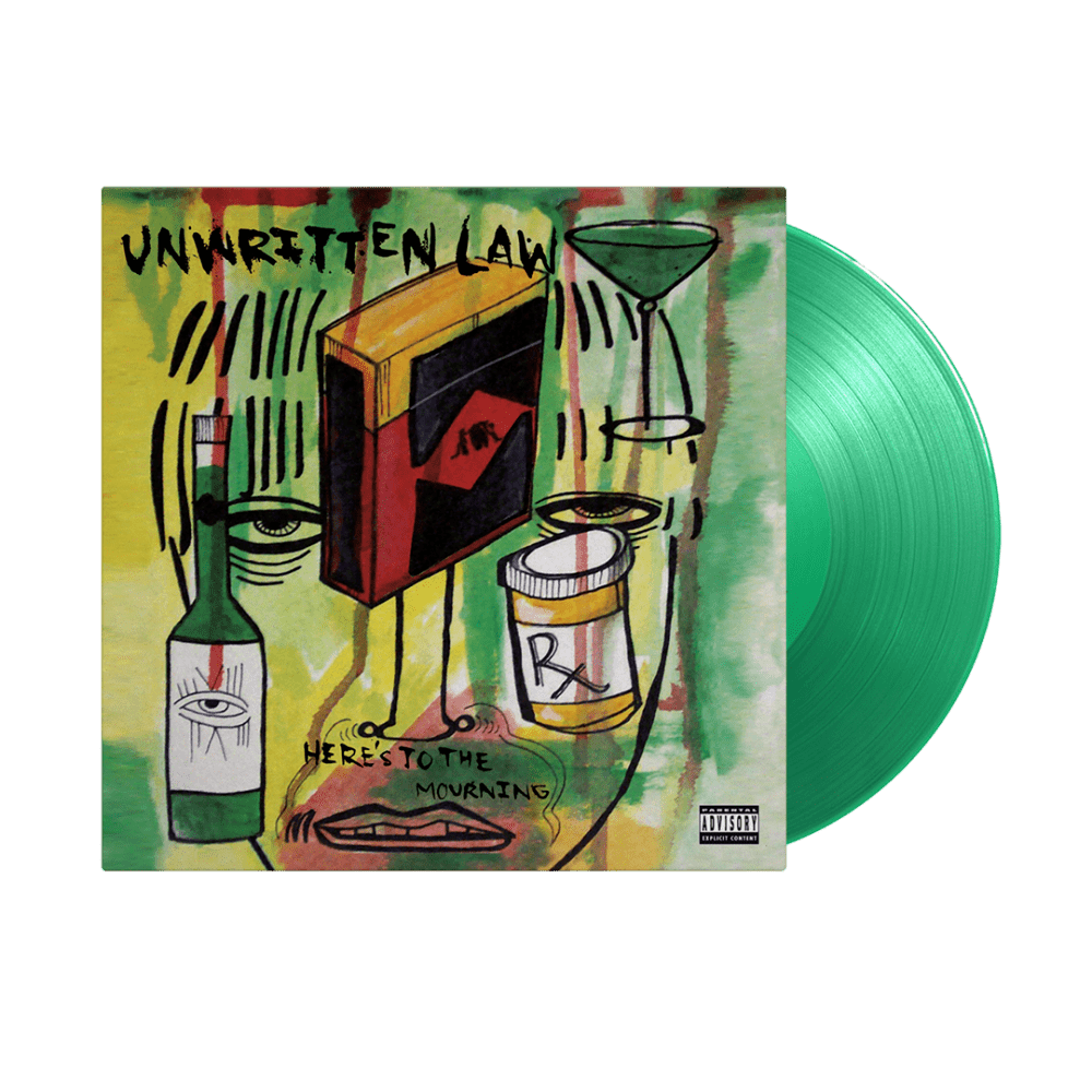 Unwritten Law - Heres To The Mourning Translucent Green Heavyweight Vinyl