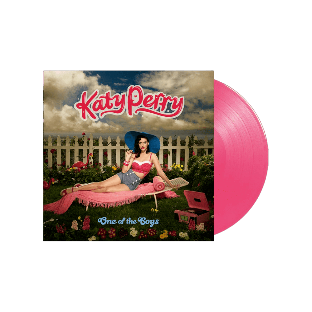 Katy Perry Vinyl - One of The Boys 15th Anniversary Edition Flamingo Pink Vinyl