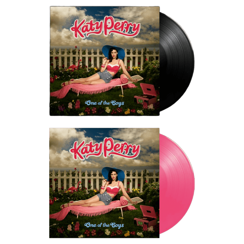 Katy Perry Vinyl - One of The Boys 15th Anniversary Black + Flamingo Pink Vinyl