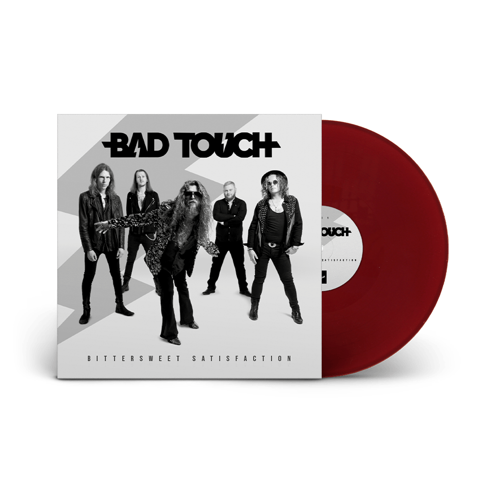 Bad Touch Vinyl - Bittersweet Satisfaction Opaque Red Wine Vinyl