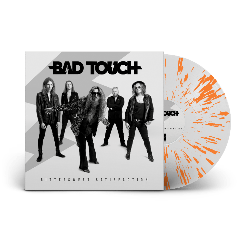 Bad Touch Vinyl - Bittersweet Satisfaction Orange Splatter Vinyl