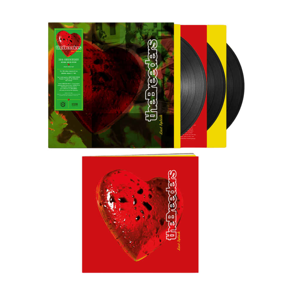 The Breeders - Last Splash 30th Anniversary Edition 2LP-12-Inch Black Vinyl Triple Vinyl