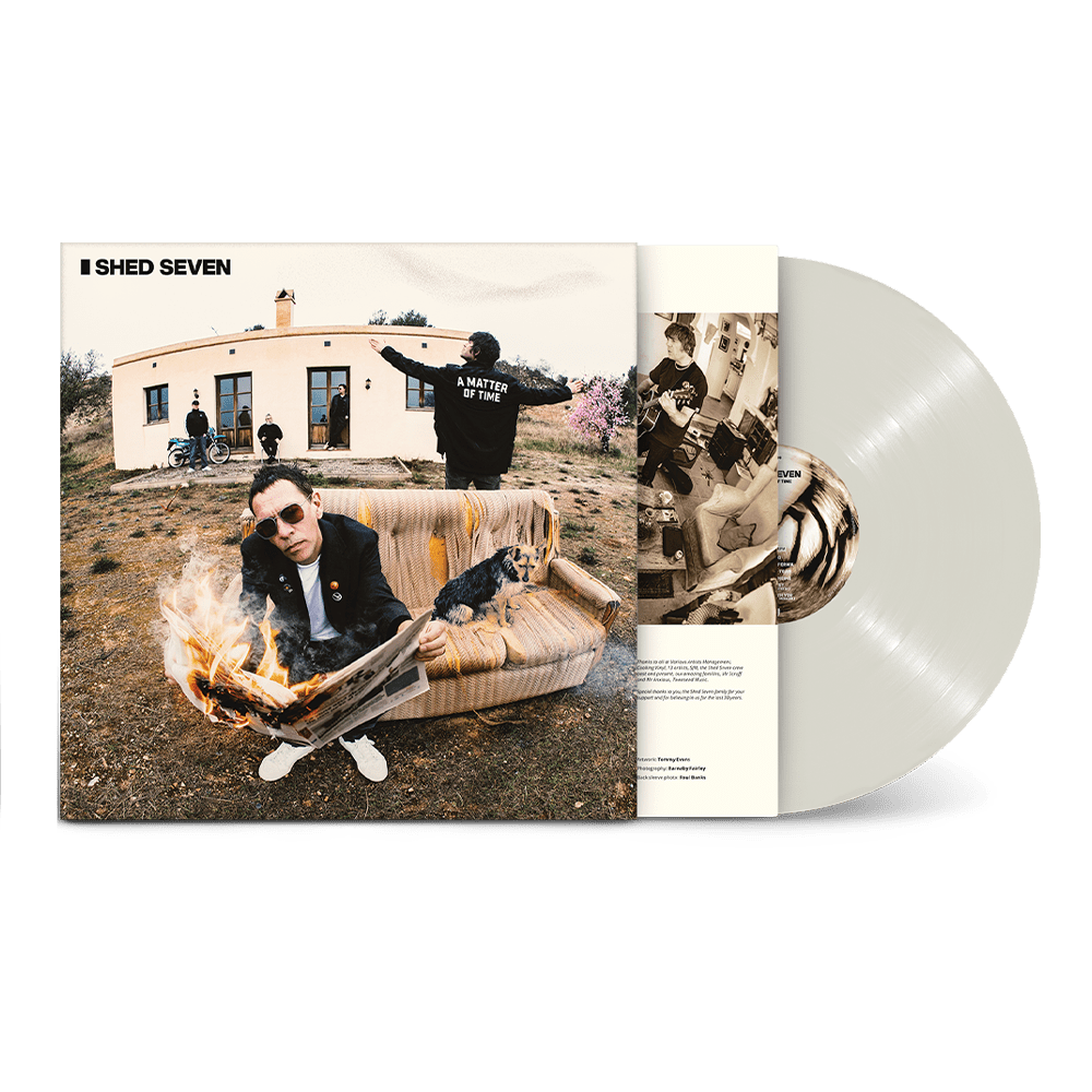 Shed Seven Vinyl - A Matter of Time White Vinyl