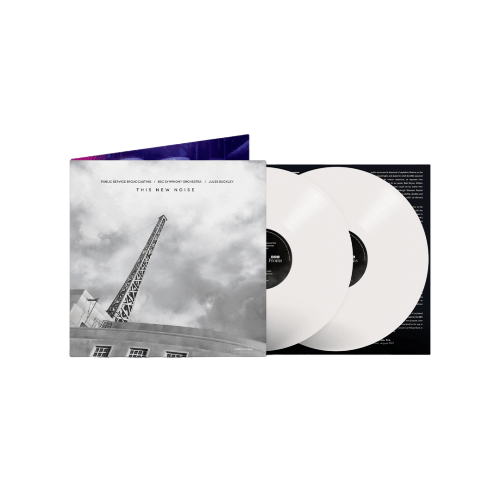 Public Service Broadcasting Vinyl - This New Noise White Double Vinyl