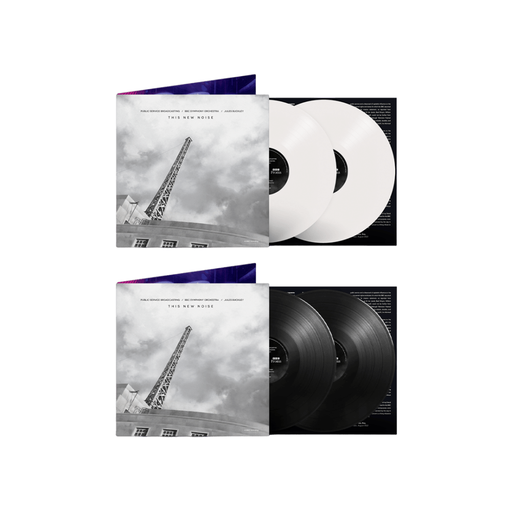 Public Service Broadcasting - This New Noise White & Black Double-Vinyl