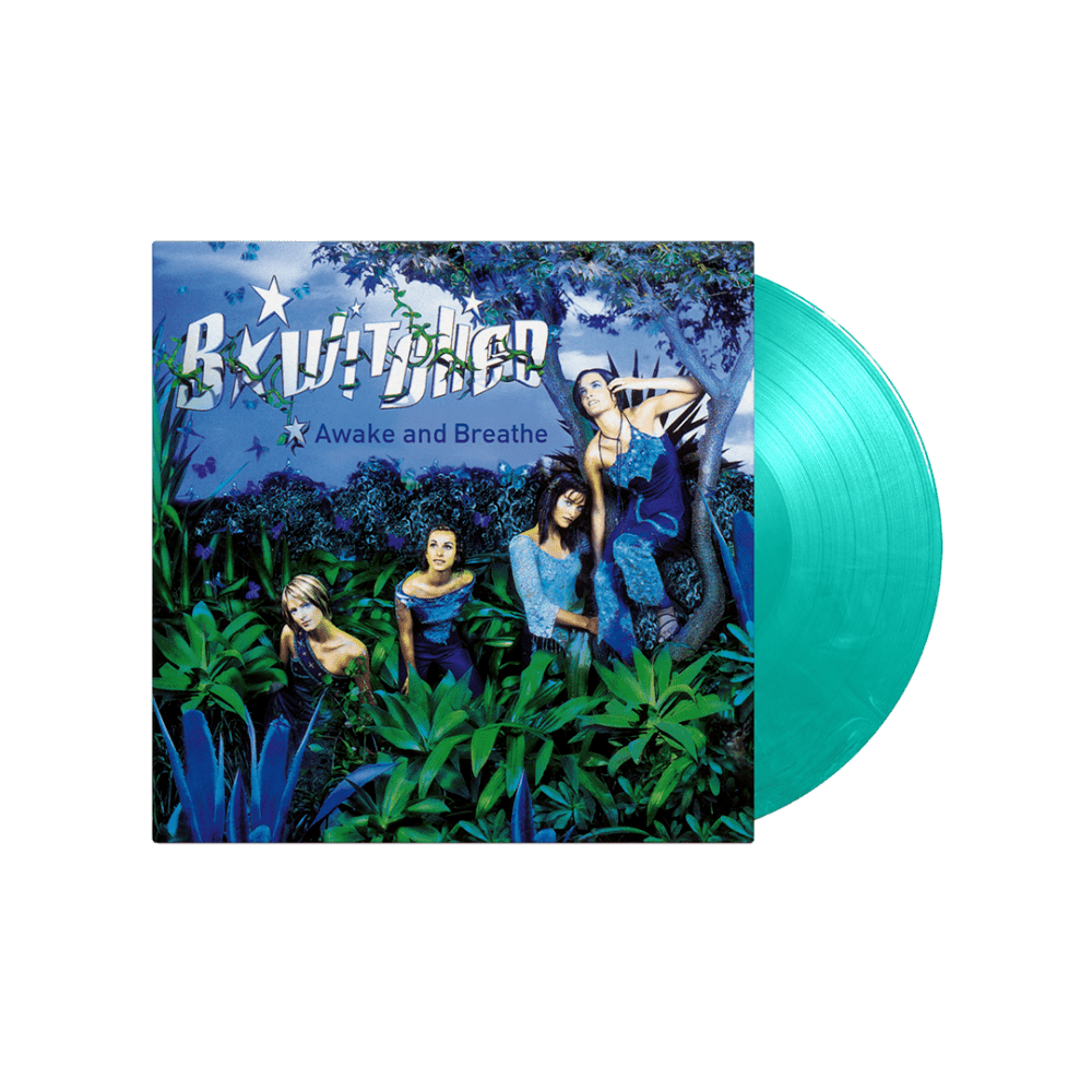 B*Witched Vinyl - Awake and Breathe Translucent Green & White Marbled Heavyweight Vinyl