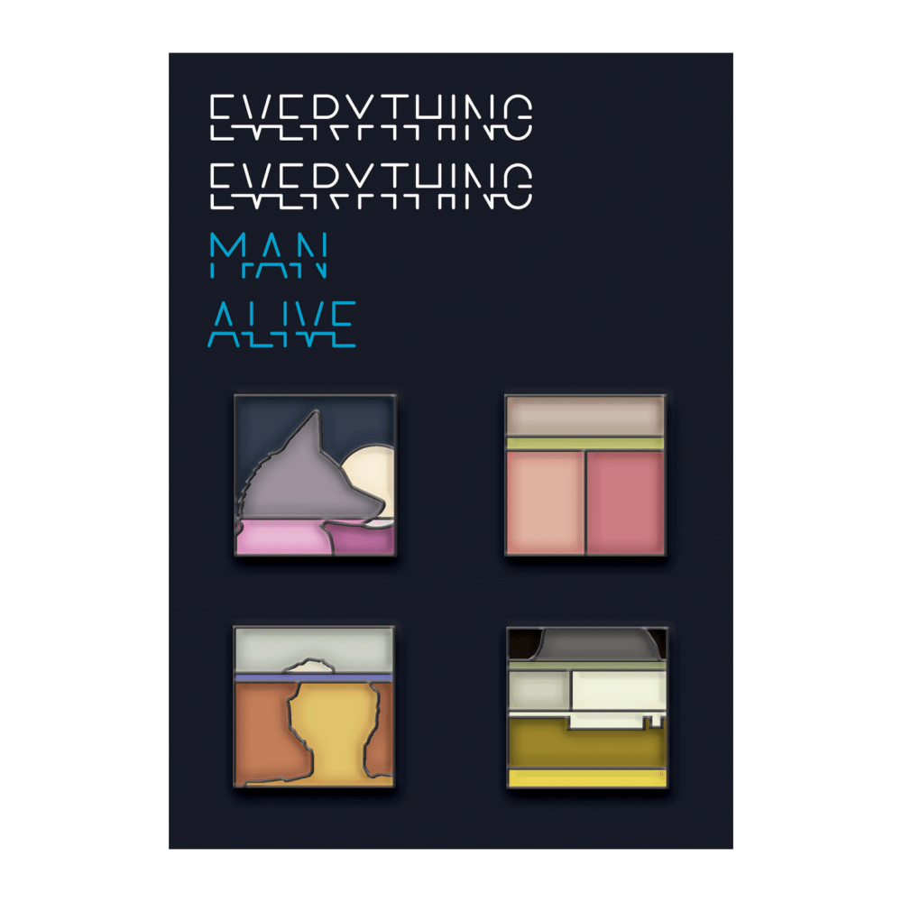 Everything Everything Set - Enamel Badge Set