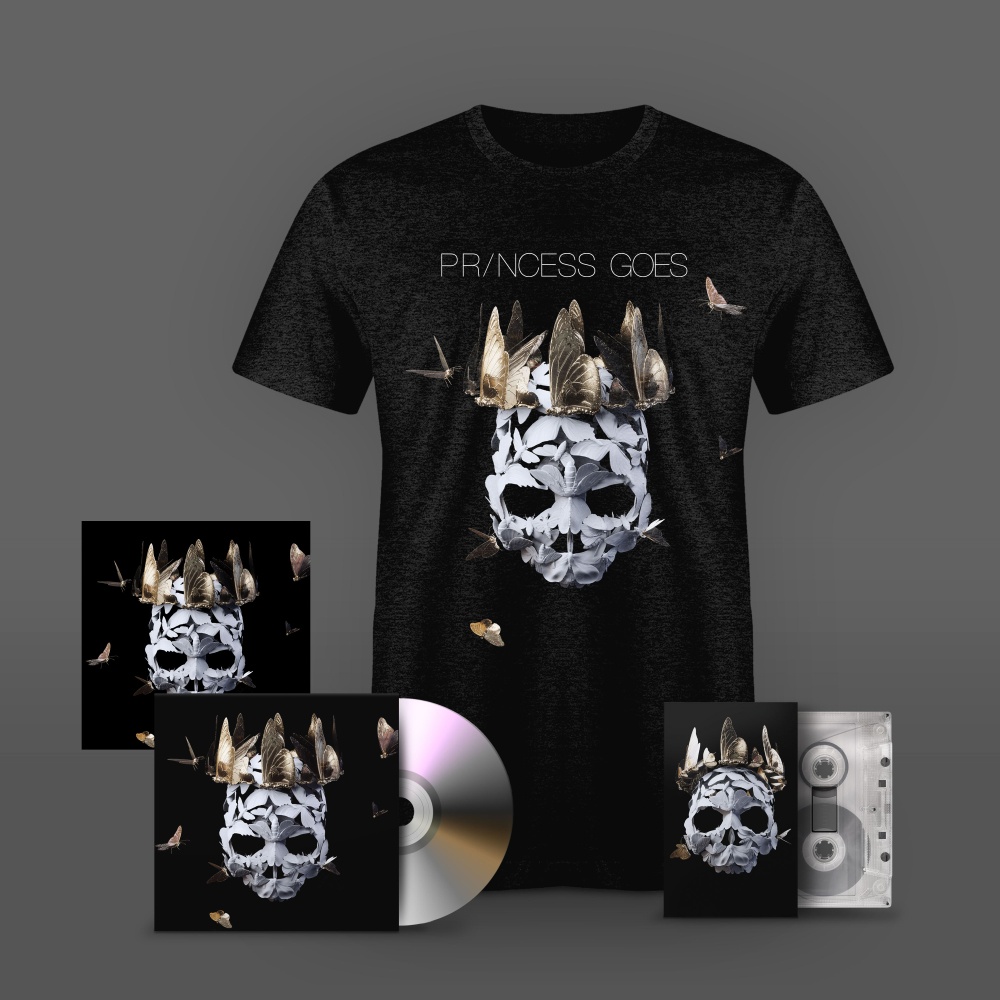 Princess Goes - Come Of Age CD Album + Clear Cassette + T-Shirt + Signed Print