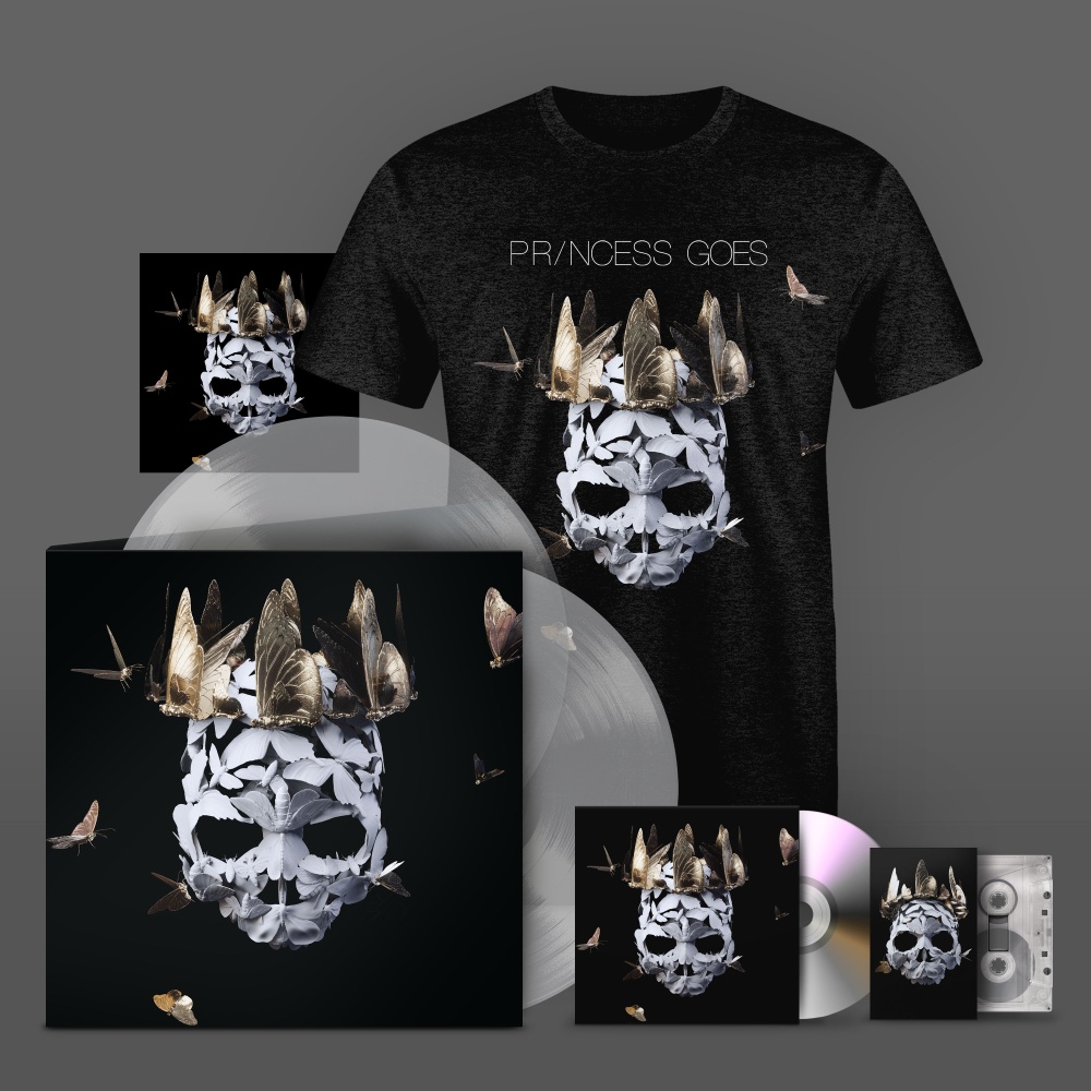 Princess Goes - Come Of Age Clear Vinyl + CD Album + Clear Cassette + T-Shirt + Signed Print