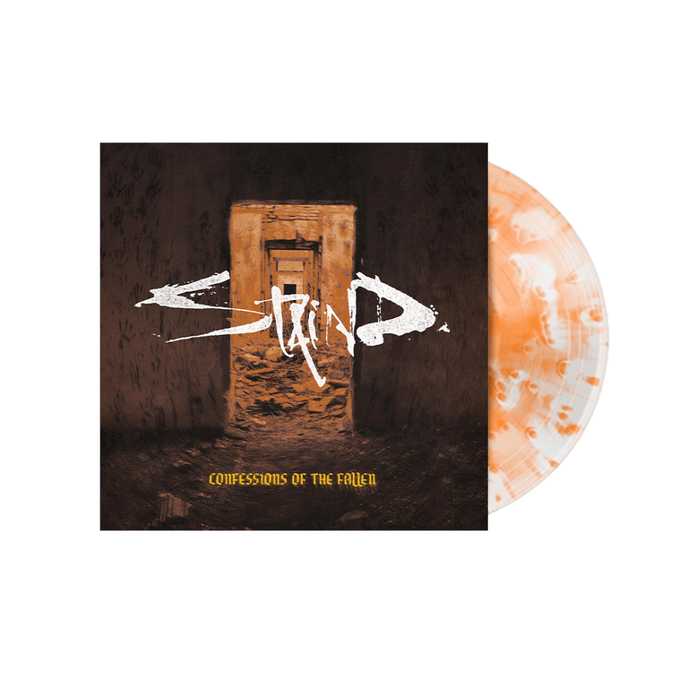 Staind - Confessions Of The Fallen Ultra Clear With Orange Splatter Vinyl