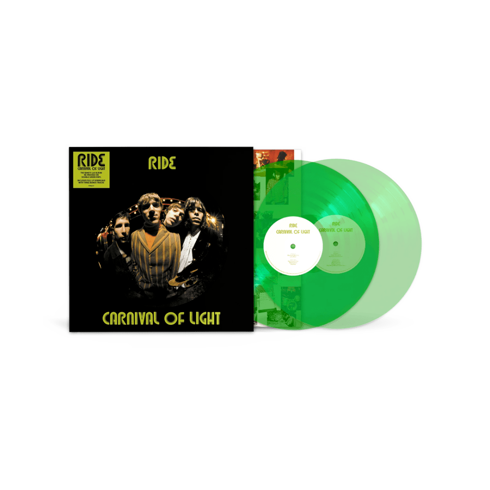 Ride Vinyl - Carnival of Light Transparent Green Double Vinyl