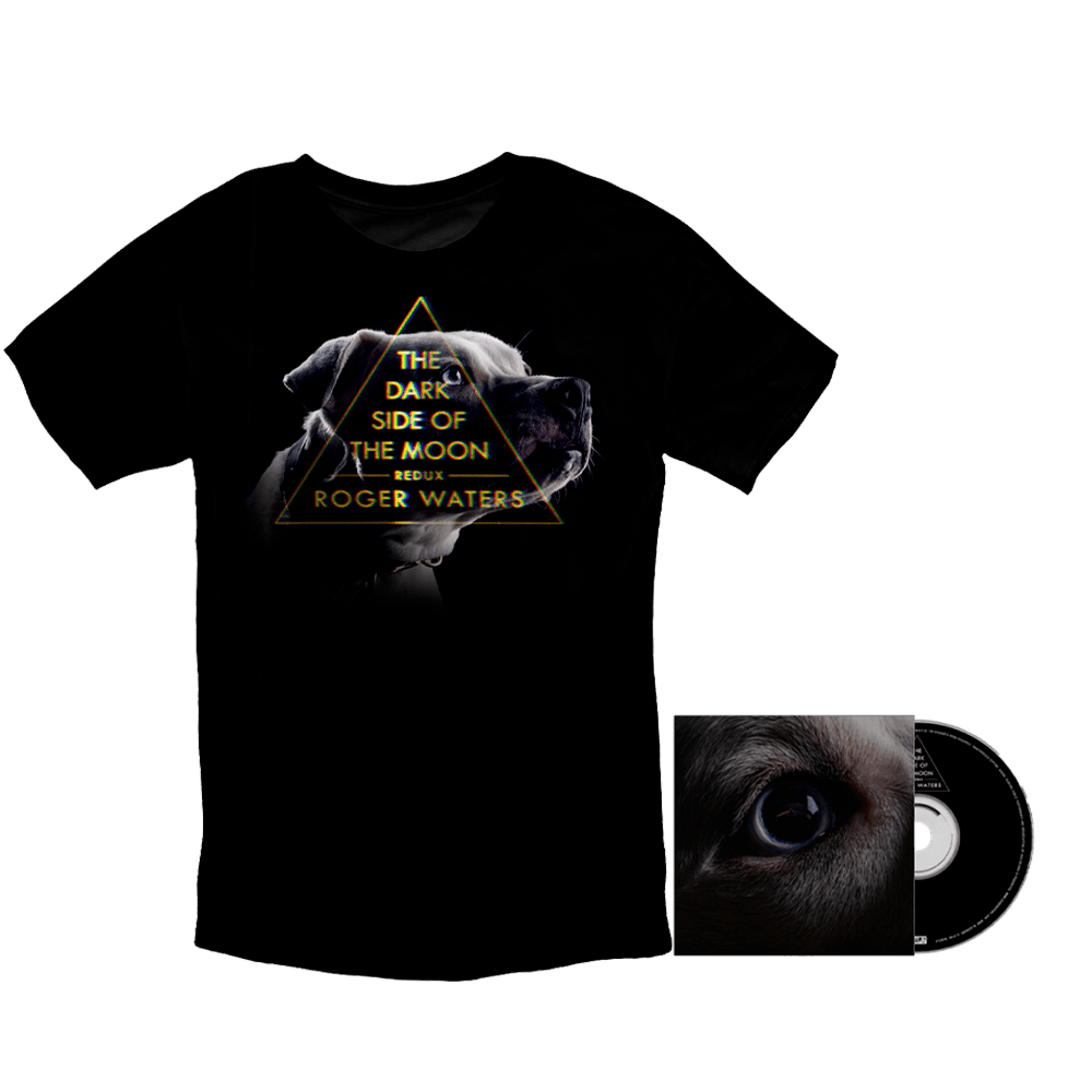 Roger Waters - The Dark Side Of The Moon Redux CD Album + T-Shirt