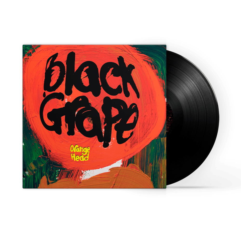 Black Grape - Orange Head Black Vinyl