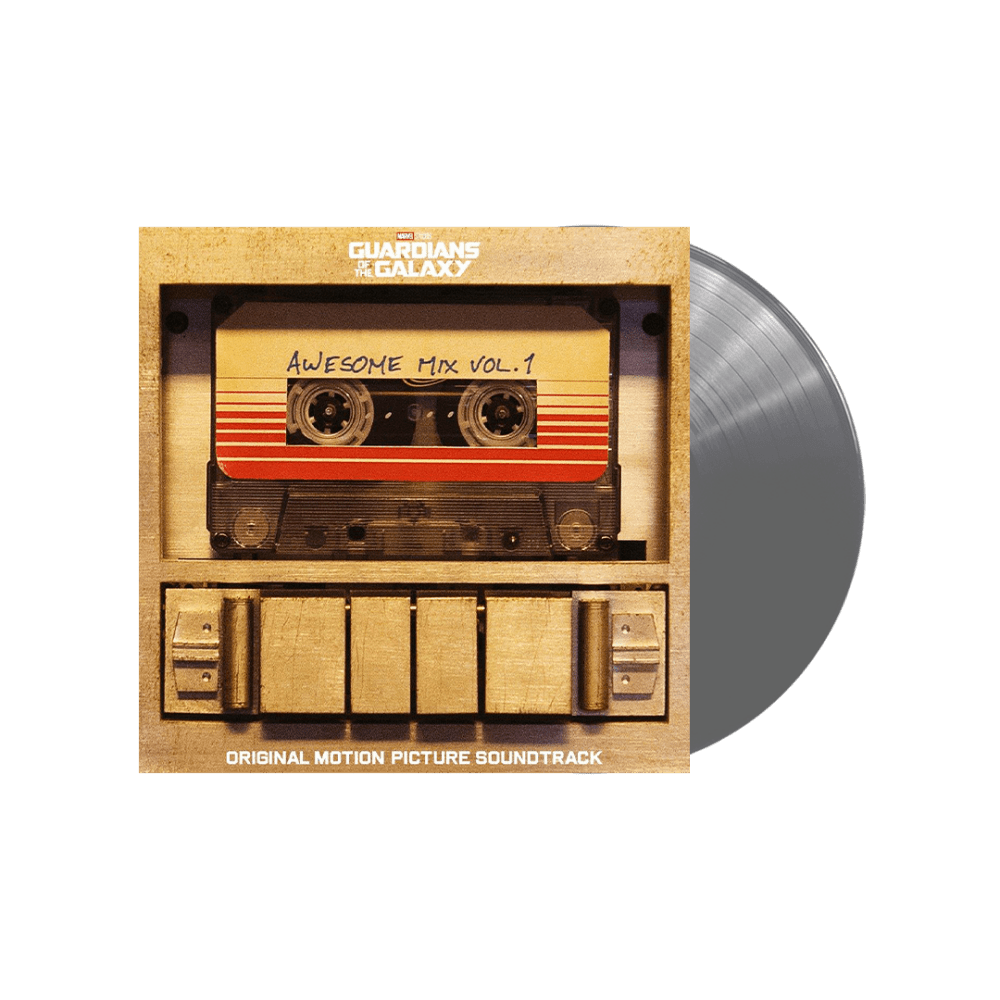 Various Artists Vinyl - Guardians of the Galaxy Awesome Mix Vol. 1 Cloudy Storm Coloured Vinyl