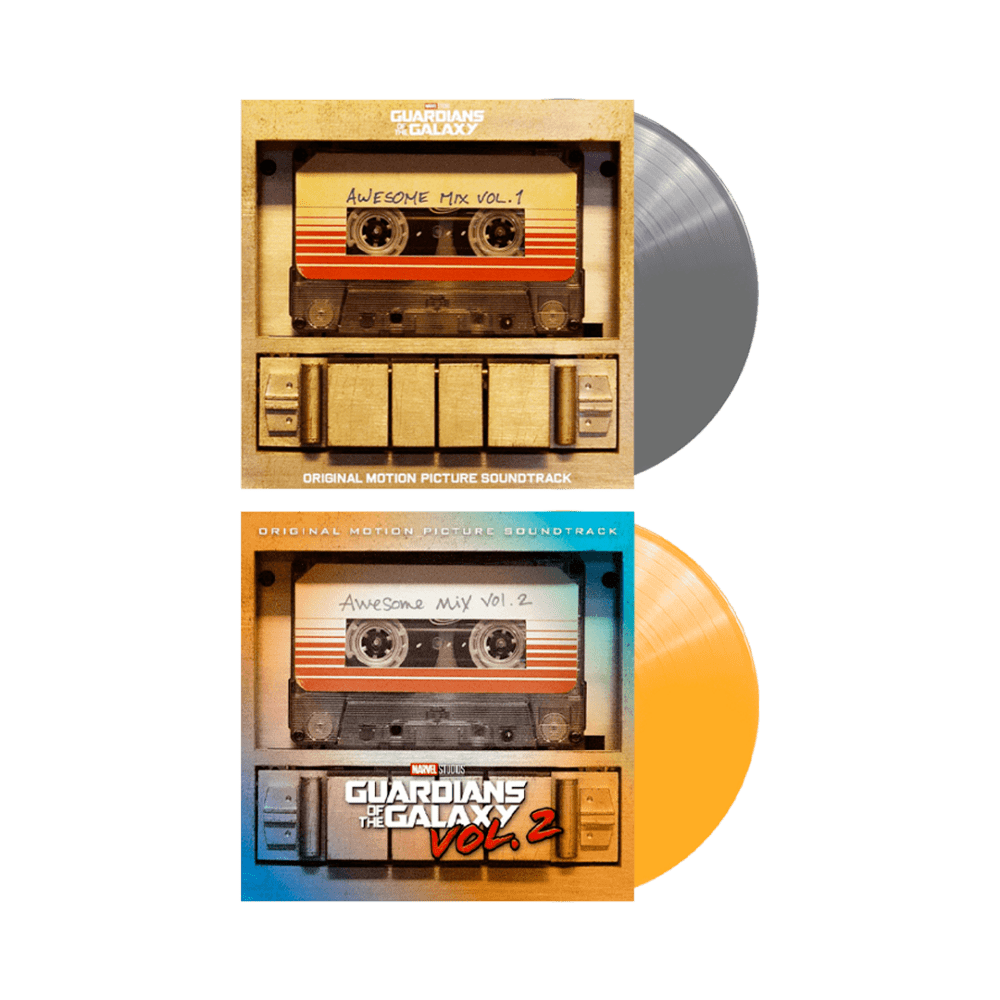 Various Artists Vinyl - Guardians of the Galaxy Awesome Mix Vol. 1 & 2 Coloured Vinyl