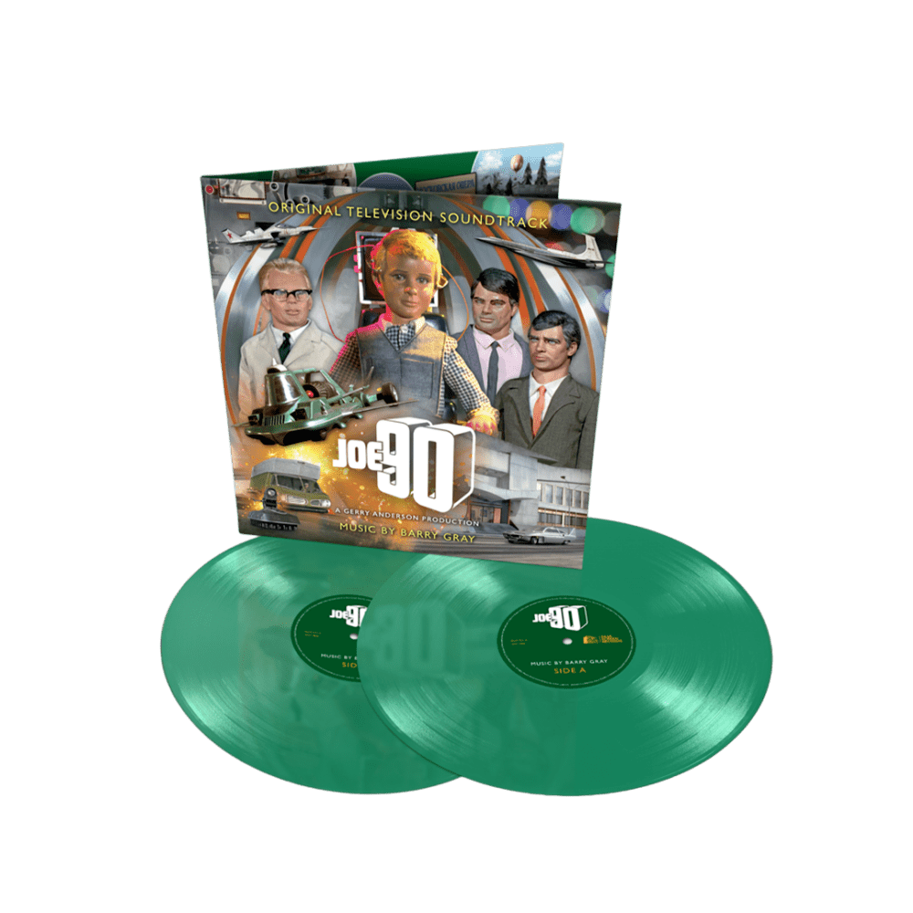 Barry Gray - Joe 90 Jet Car Green Coloured Double-Vinyl