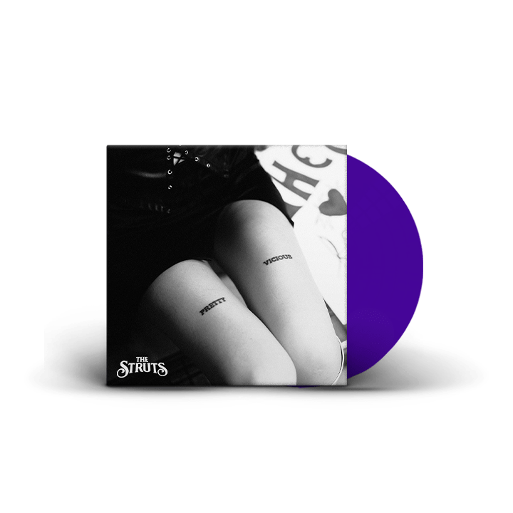 The Struts - Pretty Vicious Opaque Purple Vinyl