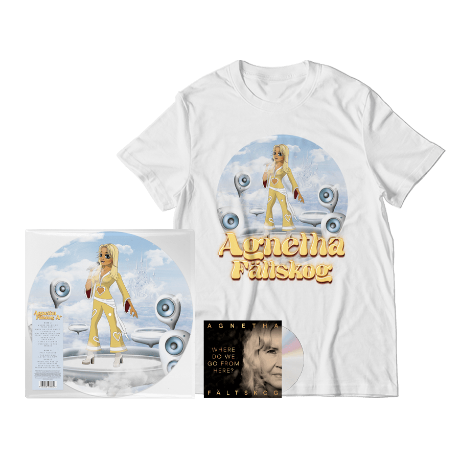 Agnetha Faltskog - A+ Picture Disc (Exclusive) + T-Shirt (Inc Where Do We Go From Here? CD Single)