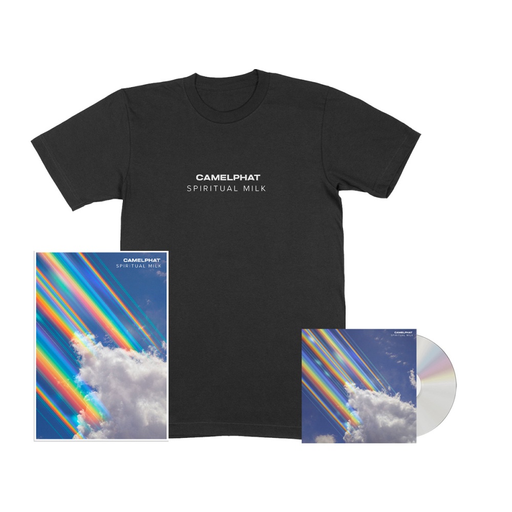 CamelPhat - Spiritual Milk CD + Spiritual Milk T-Shirt (Inc Signed Print)